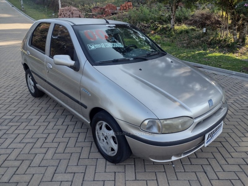 PALIO 1.0 MPI ELX 500 ANOS 8V GASOLINA 4P MANUAL - 2000 - CANELA