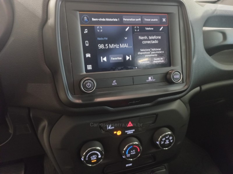RENEGADE 1.3 SPORT T270 16V TURBO FLEX 4P AUTOMÁTICO - 2022 - FLORES DA CUNHA