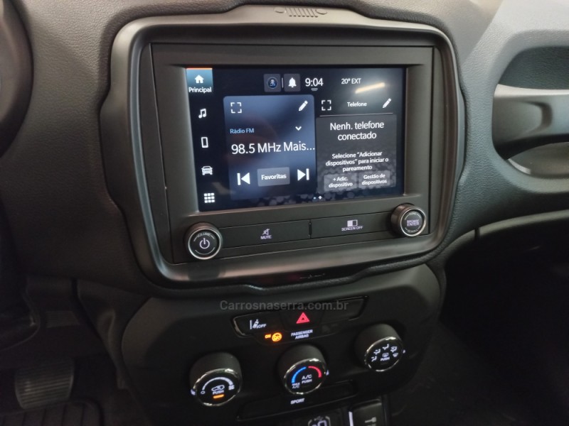 RENEGADE 1.3 SPORT T270 16V TURBO FLEX 4P AUTOMÁTICO - 2022 - FLORES DA CUNHA