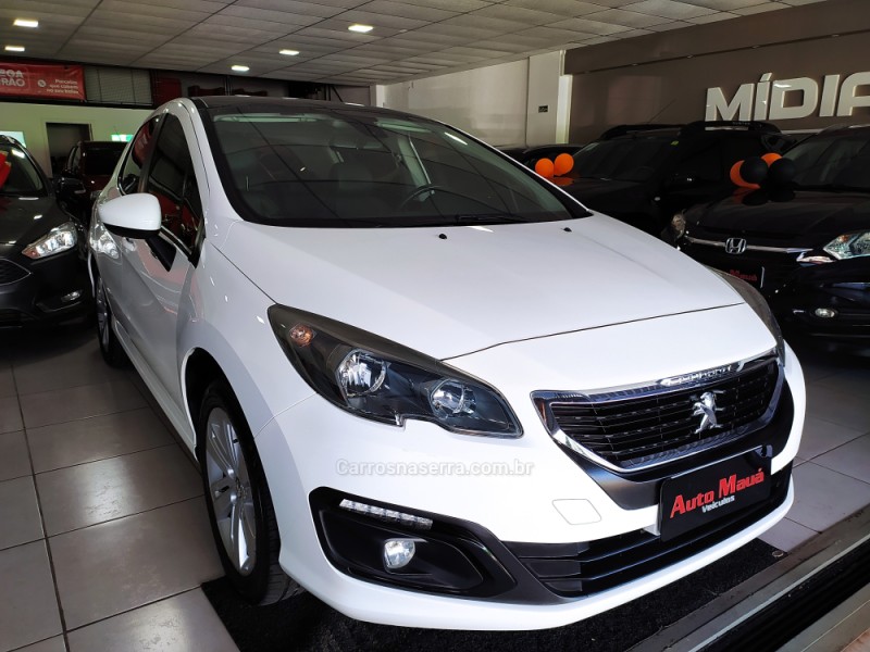 308 1.6 allure thp 16v gasolina 4p automatico 2016 novo hamburgo