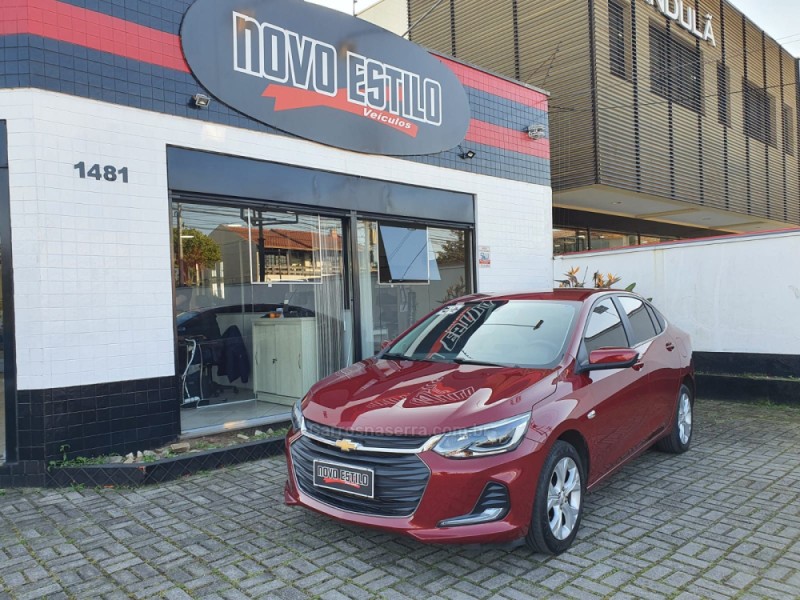 onix  1.0	premier plus 8v turbo flex 4p automatico 2020 caxias do sul