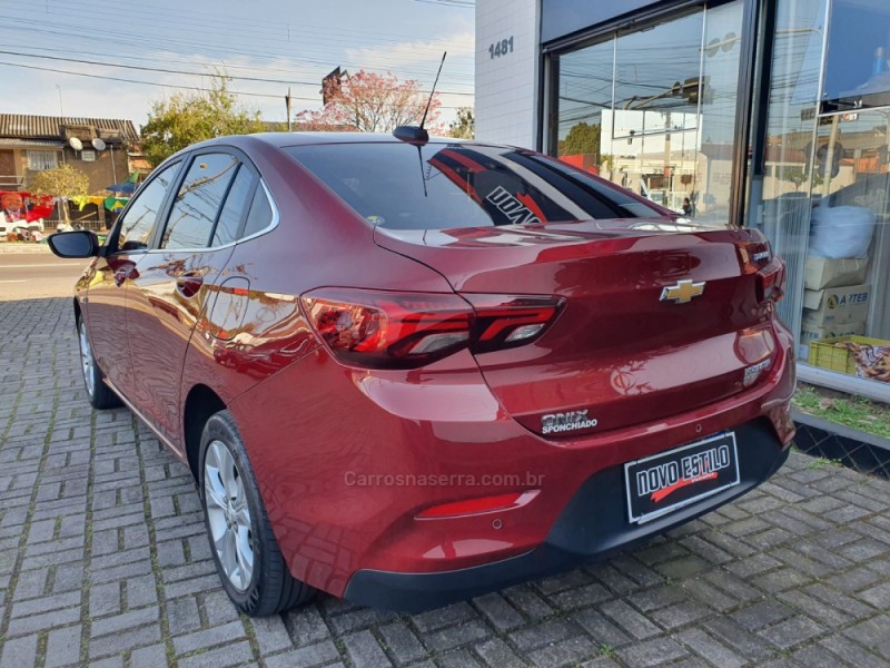 ONIX  1.0	PREMIER PLUS 8V TURBO FLEX 4P AUTOMÁTICO - 2020 - CAXIAS DO SUL