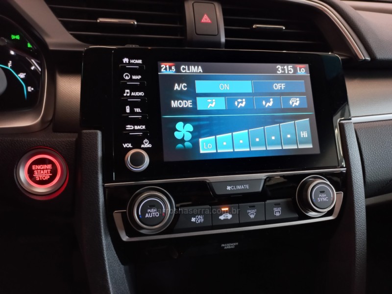 CIVIC 2.0 16V FLEXONE EXL 4P CVT - 2021 - FLORES DA CUNHA