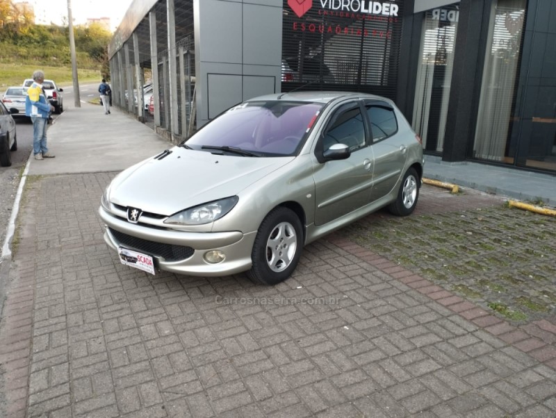 206 1.6 feline 16v gasolina 4p manual 2004 caxias do sul