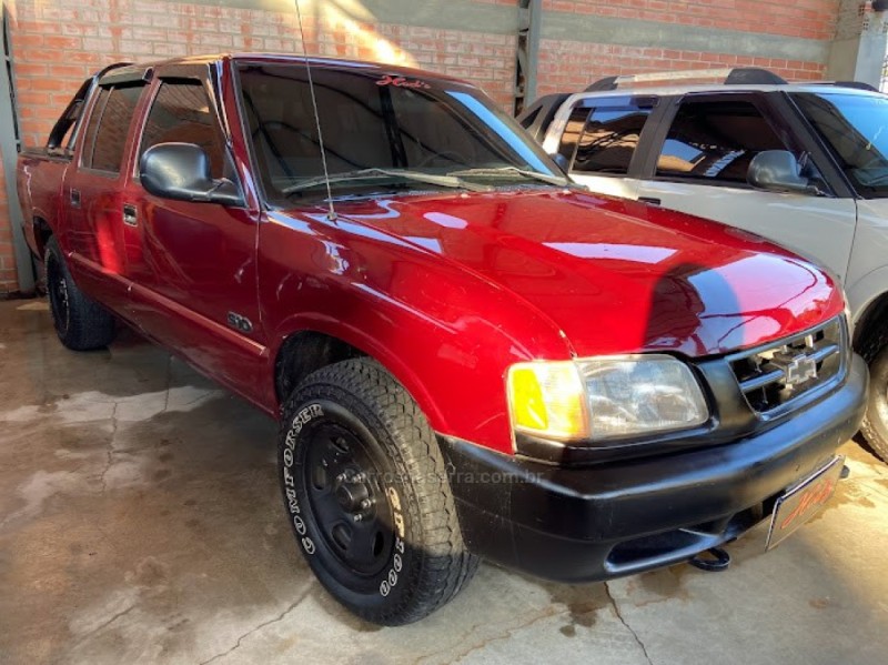 S10 2.5 DELUXE 4X4 CD 8V DIESEL 4P MANUAL - 1998 - CANELA