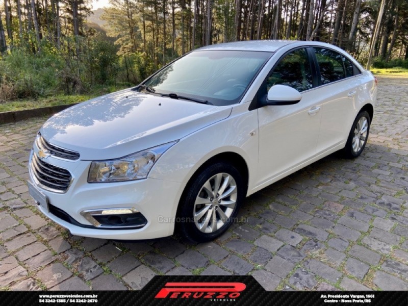 cruze 1.8 lt 16v flex 4p automatico 2015 nova prata