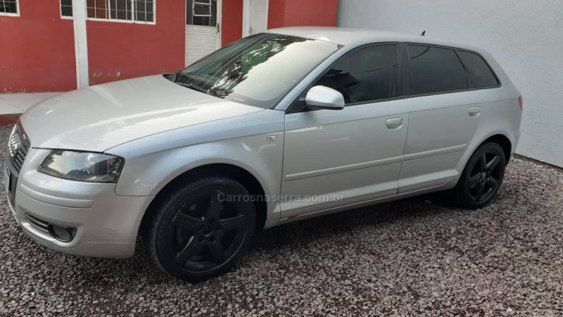 A3 2.0 TFSI SPORTBACK 16V GASOLINA 4P S-TRONIC - 2007 - CAXIAS DO SUL