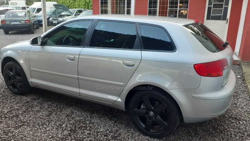 A3 2.0 TFSI SPORTBACK 16V GASOLINA 4P S-TRONIC - 2007 - CAXIAS DO SUL