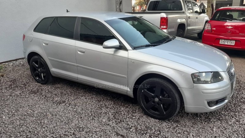 a3 2.0 tfsi sportback 16v gasolina 4p s tronic 2007 caxias do sul