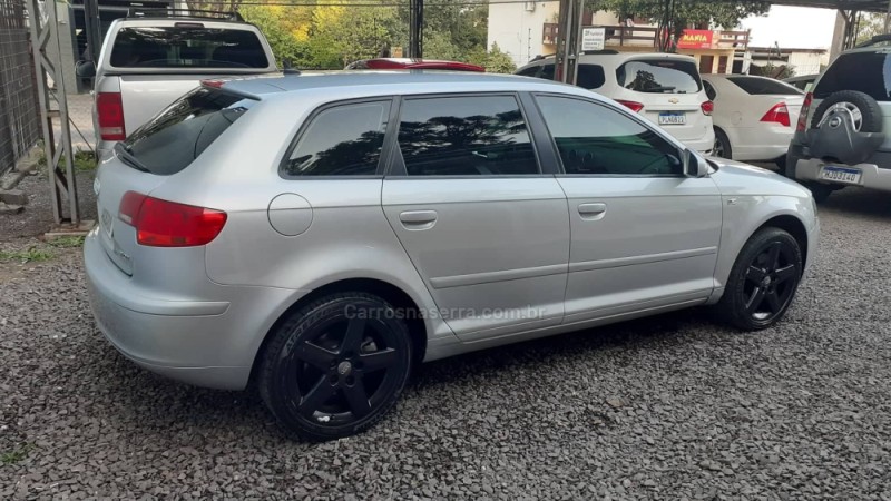 A3 2.0 TFSI SPORTBACK 16V GASOLINA 4P S-TRONIC - 2007 - CAXIAS DO SUL