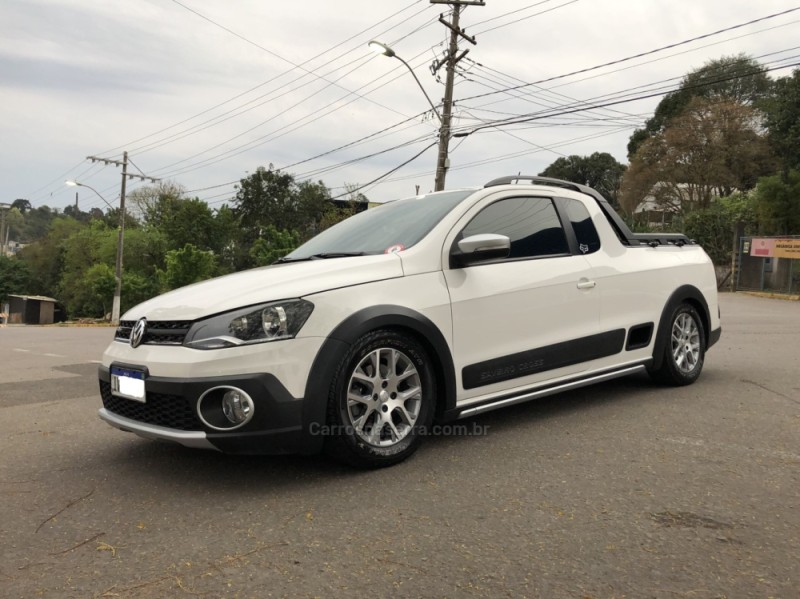 Saveiro Cross CE 1.6 2P. em Cravinhos Flex 18/18 Branco - Veículos da  Alemão Veículos