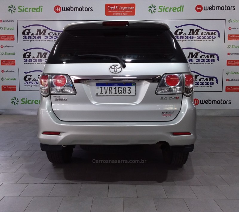 HILUX SW4 3.0 SRV 4X4 16V TURBO INTERCOOLER DIESEL 4P AUTOMÁTICO - 2014 - SãO SEBASTIãO DO CAí