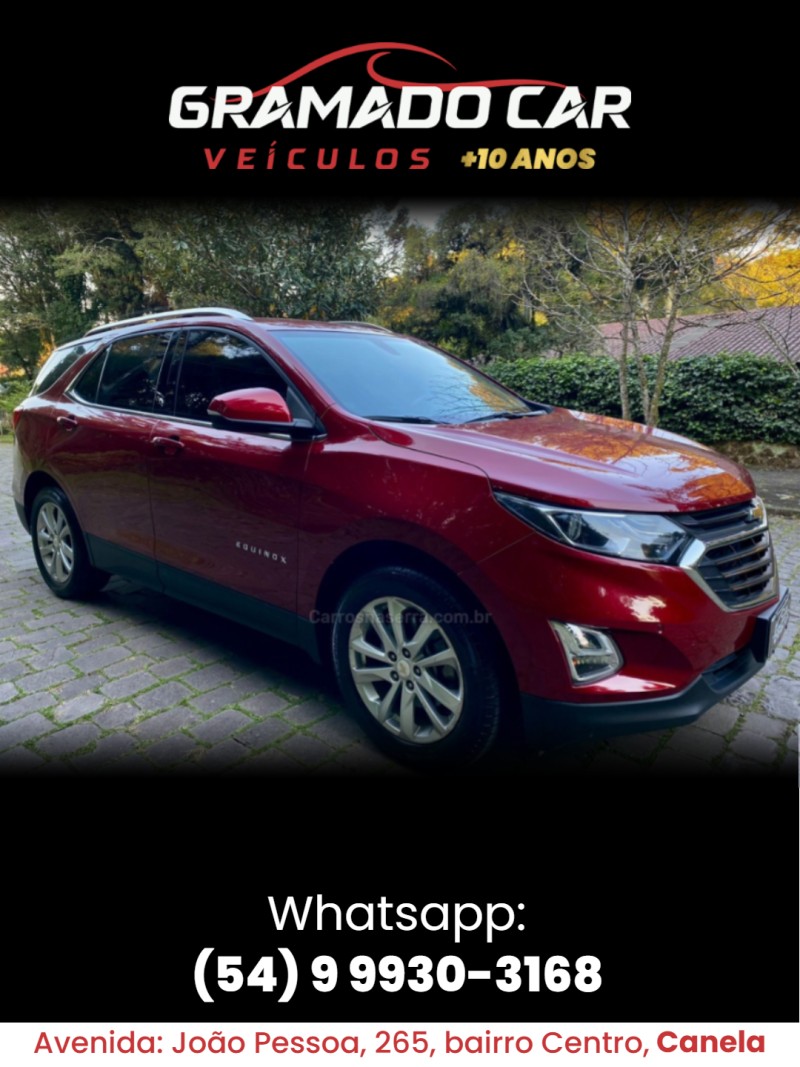 EQUINOX 2.0 16V TURBO GASOLINA LT AUTOMÁTICO - 2018 - CANELA
