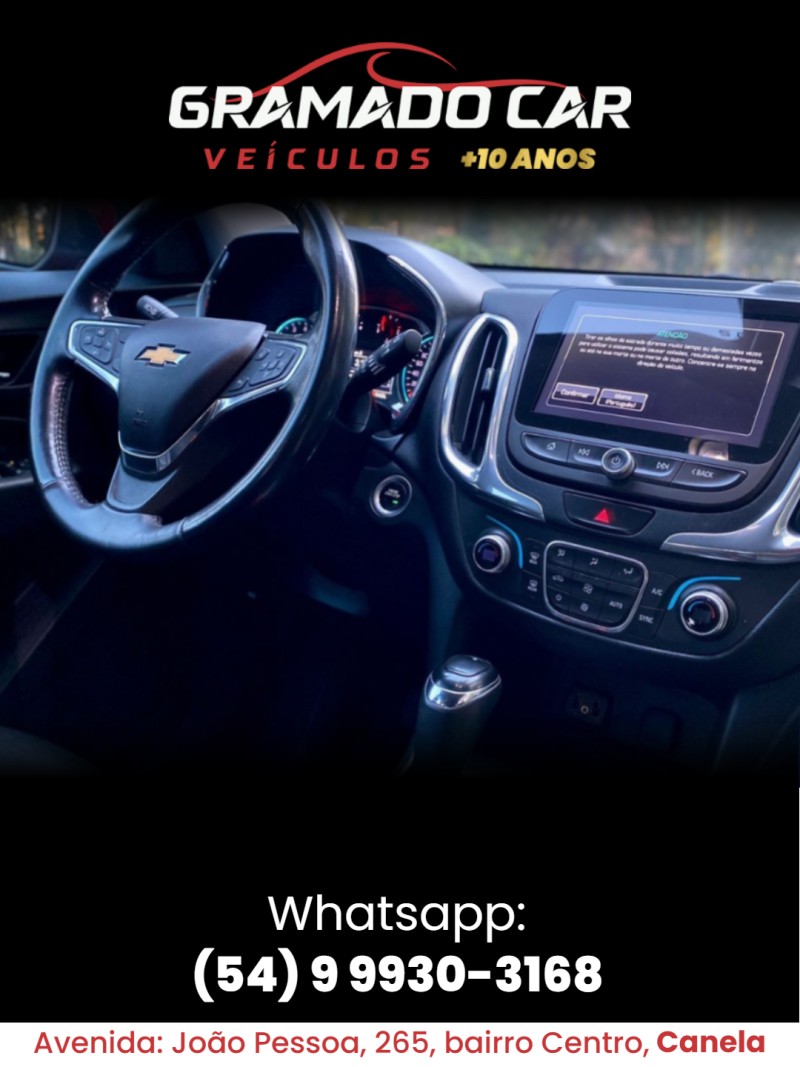 EQUINOX 2.0 16V TURBO GASOLINA LT AUTOMÁTICO - 2018 - CANELA