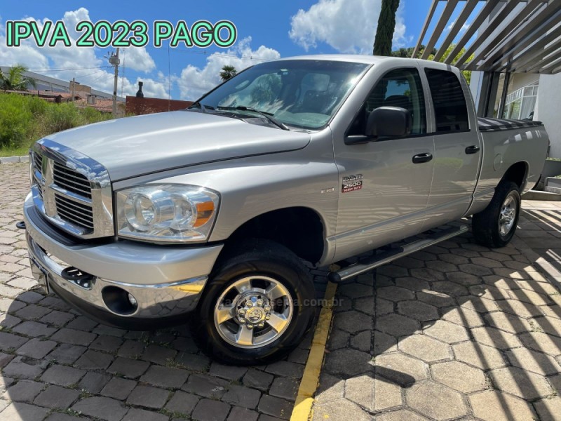 RAM  2500 SLT 4X4 CD I6 24V TURBO DIESEL 4P AUTOMATICO 2008 - GARIBALDI  - Carros na Serra