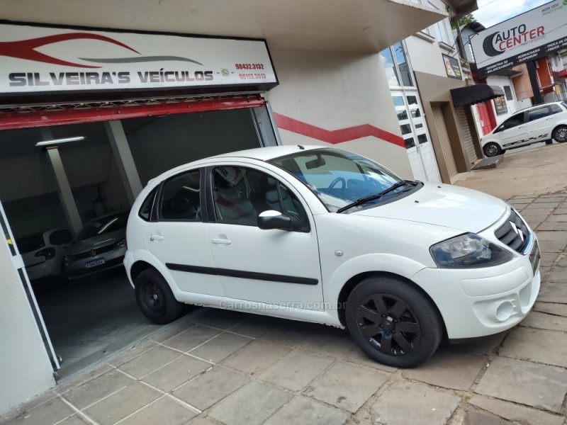 C3 1.4 SONORA GLX 8V FLEX 4P MANUAL - 2012 - CAXIAS DO SUL