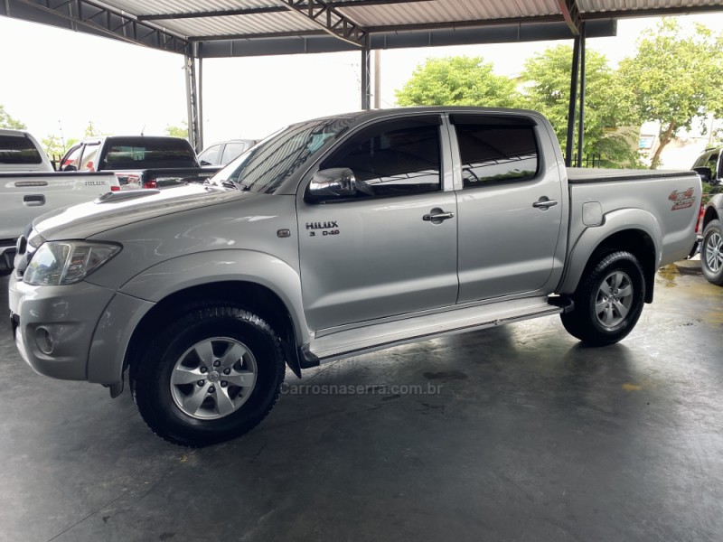 HILUX 3.0 SRV 4X4 CD 16V TURBO INTERCOOLER DIESEL 4P AUTOMÁTICO - 2011 - PAROBé