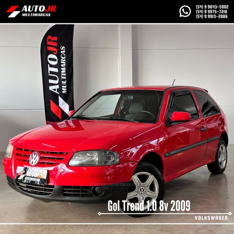 GOL  MI TREND 8V GASOLINA 2P MANUAL  2009 - VACARIA - Carros na  Serra