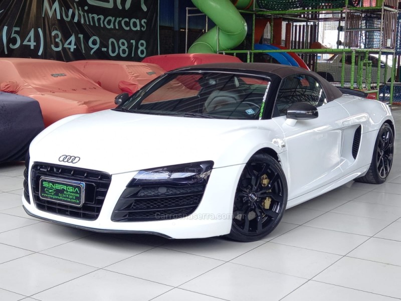 r8 5.2 fsi quattro spyder v10 40v gasolina 2p r tronic 2011 caxias do sul