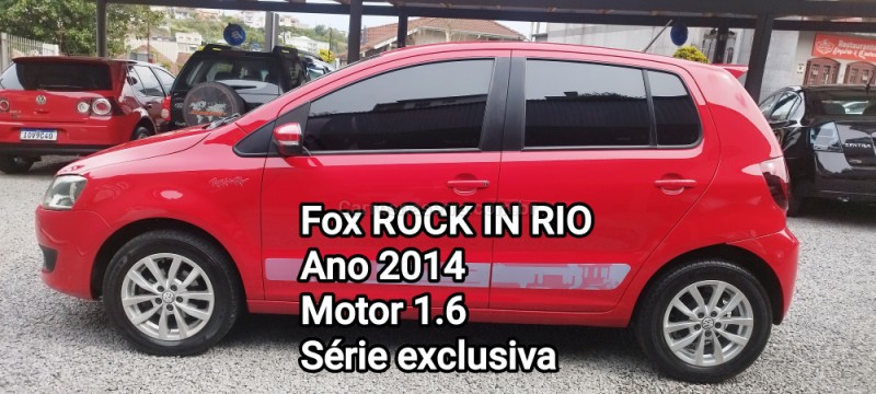 FOX 1.6 MI ROCK IN RIO 8V FLEX 4P MANUAL - 2014 - FARROUPILHA