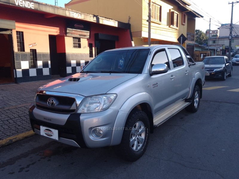 HILUX 3.0 SRV 4X4 CD 16V TURBO INTERCOOLER DIESEL 4P AUTOMÁTICO - 2011 - CAXIAS DO SUL