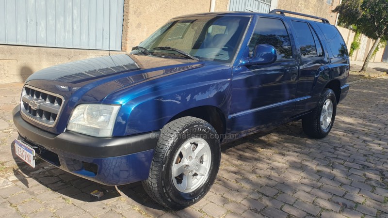 CHEVROLET - BLAZER - 2002/2003 - Azul - R$ 63.999,00 - Nova Eskina  Automóveis e Camionetes