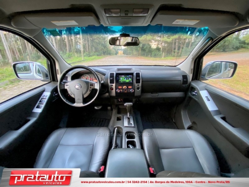 FRONTIER 2.5 SL 4X4 CD TURBO ELETRONIC DIESEL 4P AUTOMÁTICO - 2015 - NOVA PRATA