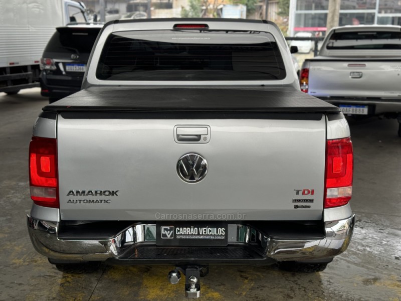 AMAROK 2.0 HIGHLINE 4X4 CD 16V TURBO INTERCOOLER DIESEL 4P AUTOMÁTICO - 2016 - PAROBé