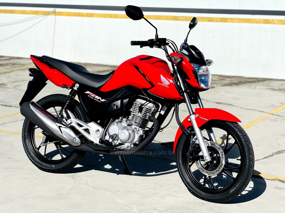 HONDA - CG 160 - 2023/2024 - Vermelha - Sob Consulta - Spanholi Motos