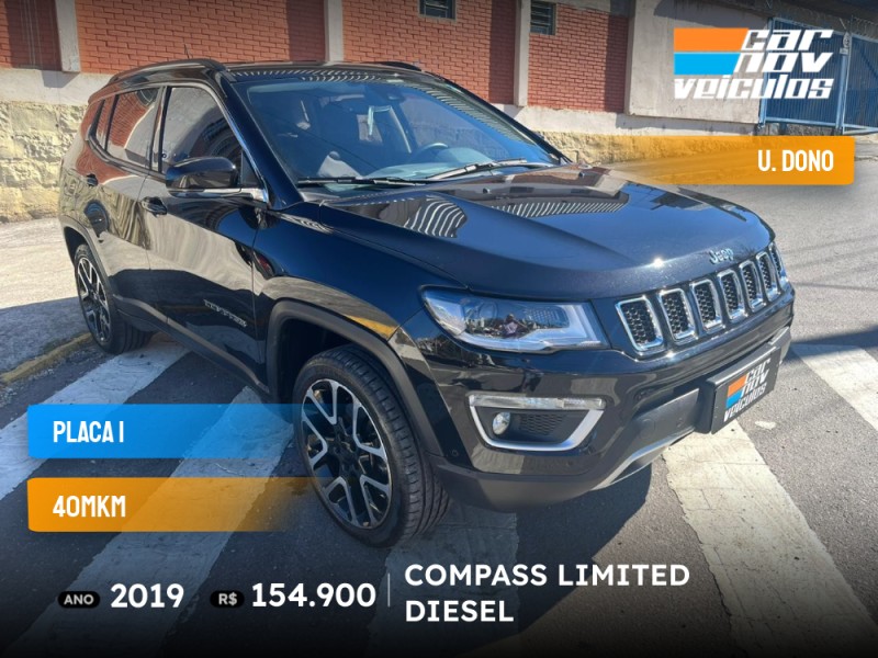 compass 2.0 limited td350 turbo diesel 4x4 4p automatico 2019 caxias do sul