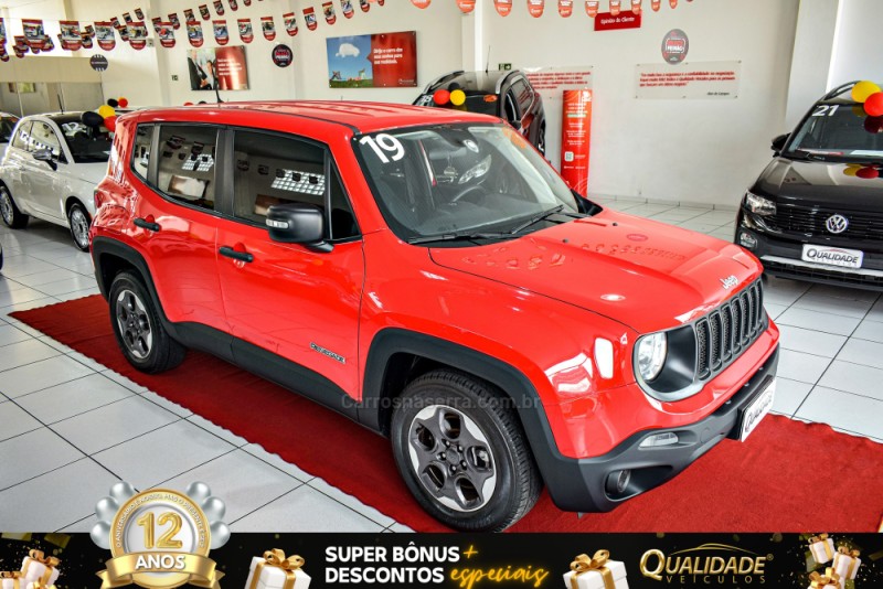 RENEGADE 1.8 16V FLEX 4P AUTOMÁTICO - 2019 - SANTA CRUZ DO SUL