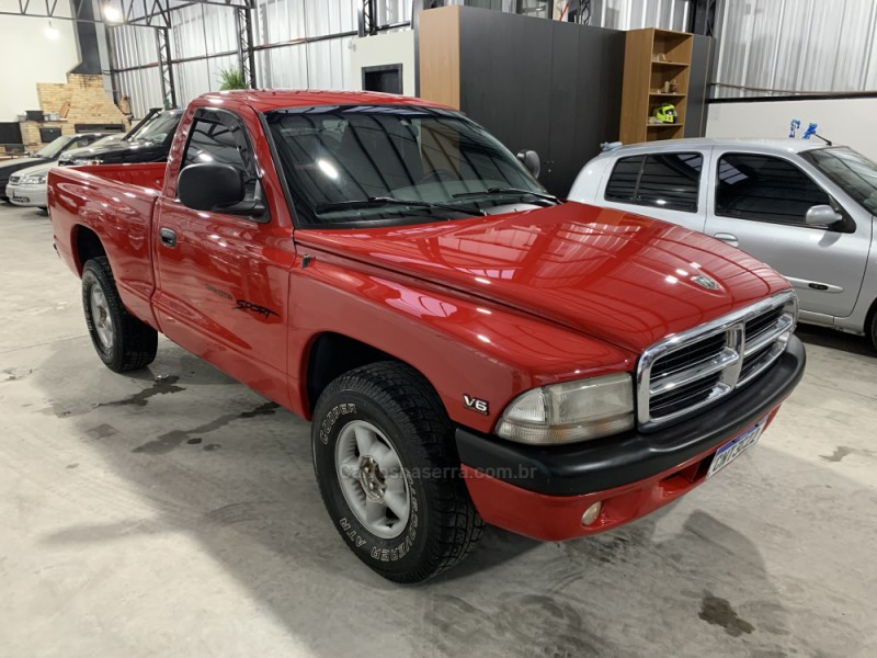 DAKOTA 3.9 SPORT 4X2 CS V6 12V GASOLINA 2P MANUAL - 1999 - CAXIAS DO SUL