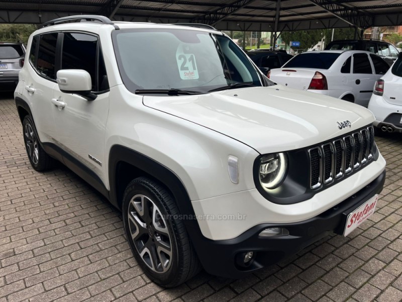 RENEGADE 1.8 16V FLEX LONGITUDE 4P AUTOMÁTICO - 2021 - FELIZ