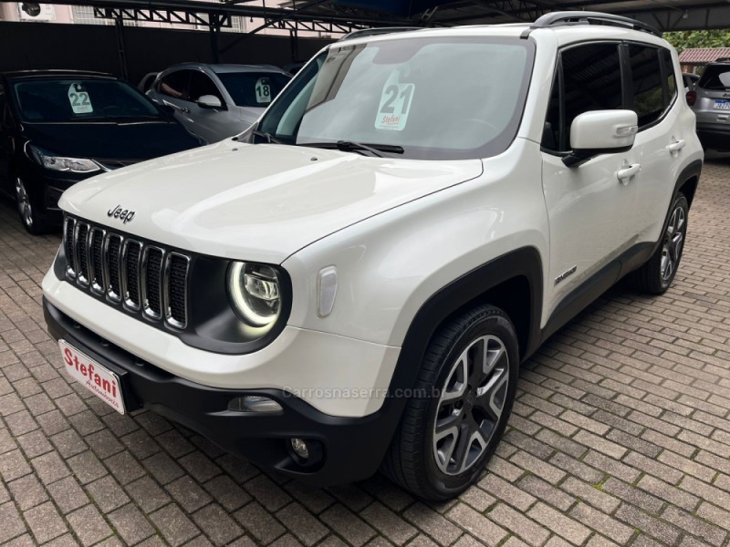 renegade 1.8 16v flex longitude 4p automatico 2021 feliz