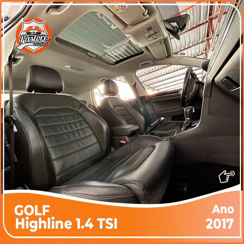 GOLF 1.4 TSI HIGHLINE 16V GASOLINA 4P AUTOMÁTICO - 2017 - VACARIA