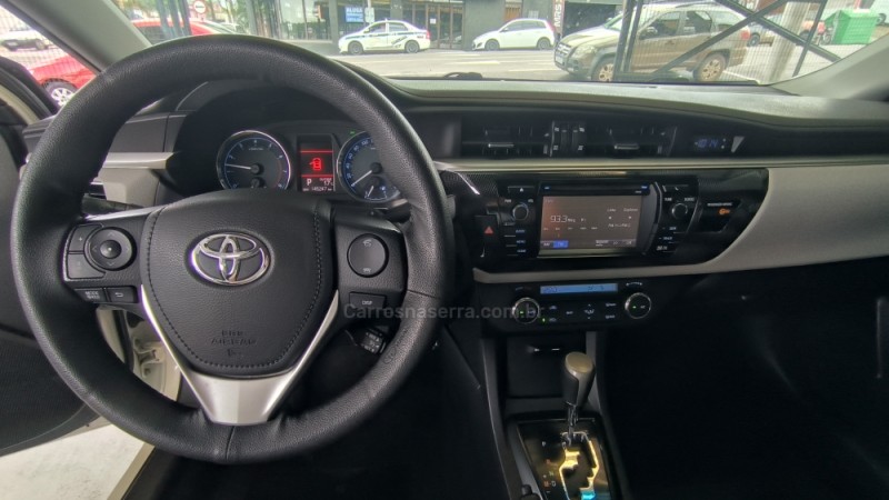 COROLLA 2.0 XEI 16V FLEX 4P AUTOMÁTICO - 2015 - SANTA CRUZ DO SUL