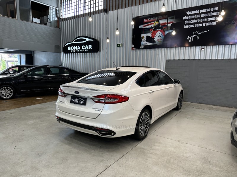 FUSION 2.0 TITANIUM PLUS AWD 16V GASOLINA 4P AUTOMÁTICO - 2018 - CAXIAS DO SUL