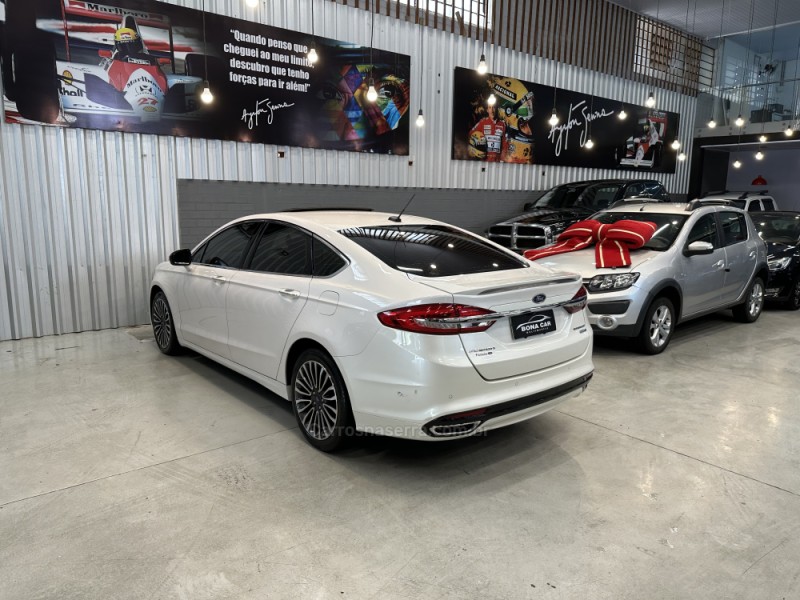 FUSION 2.0 TITANIUM PLUS AWD 16V GASOLINA 4P AUTOMÁTICO - 2018 - CAXIAS DO SUL