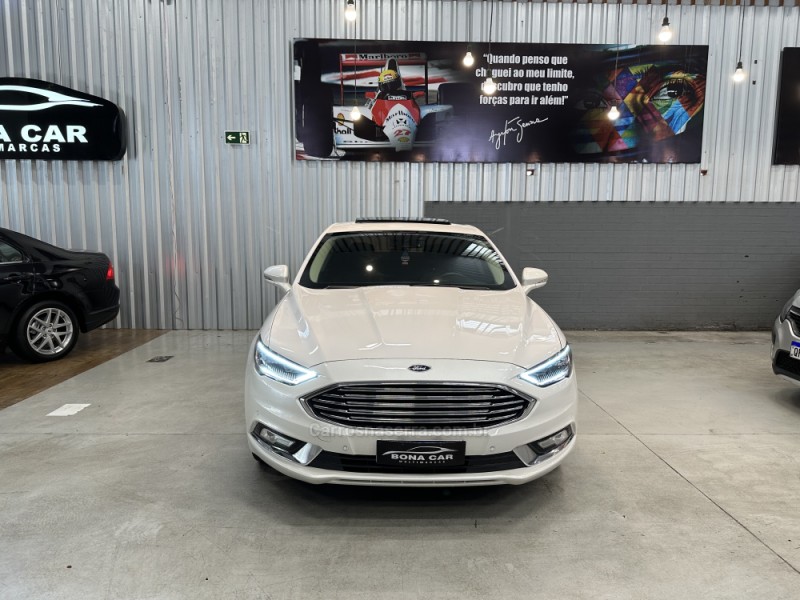 FUSION 2.0 TITANIUM PLUS AWD 16V GASOLINA 4P AUTOMÁTICO - 2018 - CAXIAS DO SUL