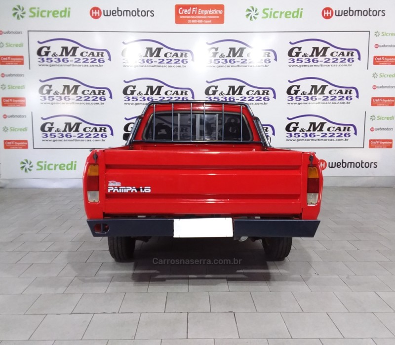 PAMPA 1.6 L CS 8V GASOLINA 2P MANUAL - 1996 - SãO SEBASTIãO DO CAí