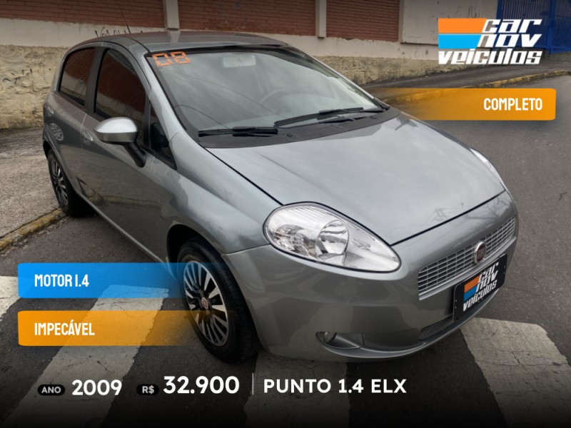 punto 1.4 elx 8v flex 4p manual 2009 caxias do sul