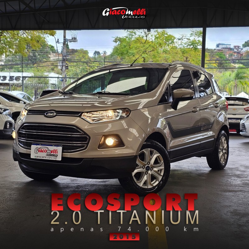 ecosport 2.0 titanium 16v flex 4p automatico 2015 caxias do sul