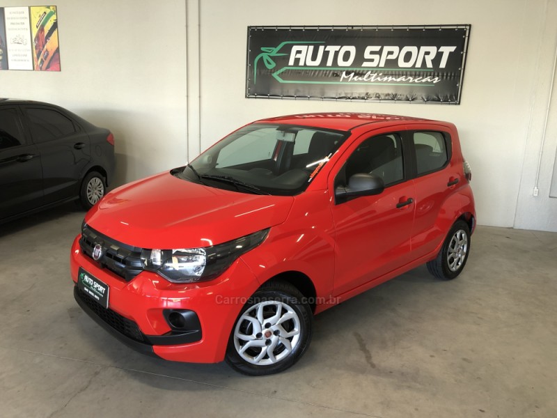 Carro Fiat Mobi 1.0 LIKE FIRE FLEX . Vermelho usado 2018 em