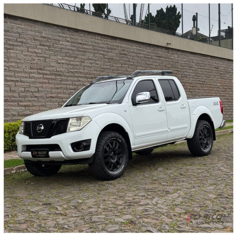 frontier 2.5 sl 4x4 cd turbo eletronic diesel 4p automatico 2015 campo bom