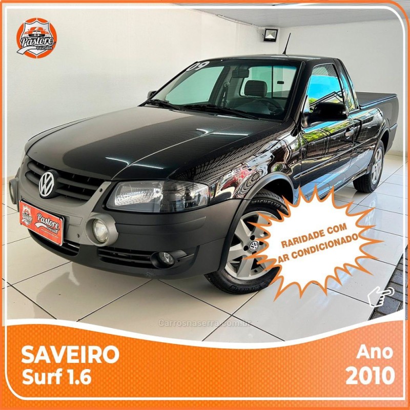 Comprar Picape Volkswagen Saveiro 1.6 G4 Flex Cinza 2010 em