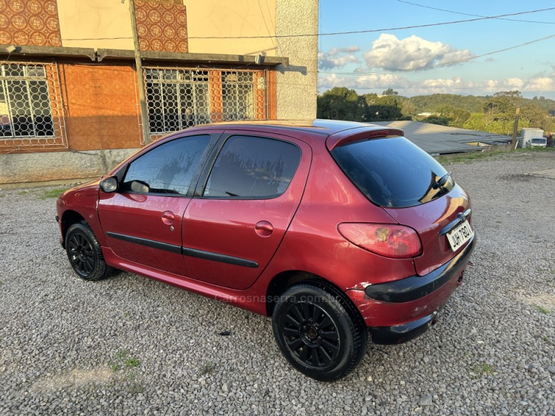 206 1.6 SOLEIL 16V GASOLINA 4P MANUAL - 2003 - CAXIAS DO SUL