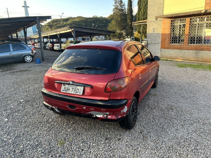 206 1.6 SOLEIL 16V GASOLINA 4P MANUAL - 2003 - CAXIAS DO SUL