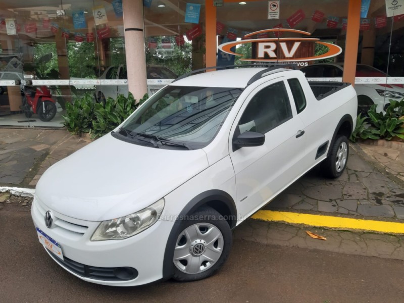 Volkswagen Saveiro 1.6 MI CE 8V FLEX 2P MANUAL G.V 2011 - Encontre Veículos