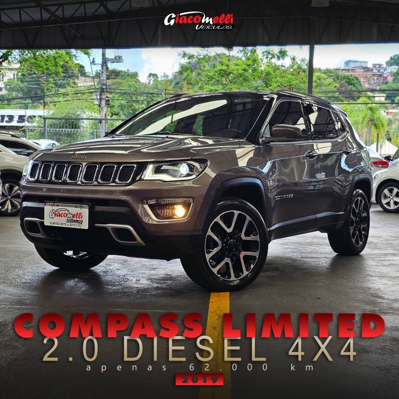 compass 2.0 16v diesel limited 4x4 automatico 2019 caxias do sul
