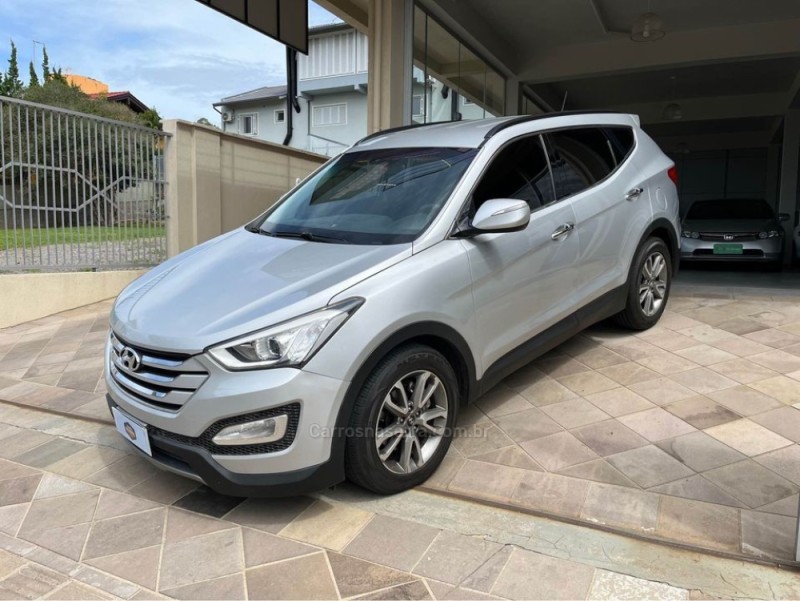 SANTA FÉ 3.3 MPFI 4X4 V6 270CV GASOLINA 4P AUTOMÁTICO - 2015 - NOVA PETRóPOLIS